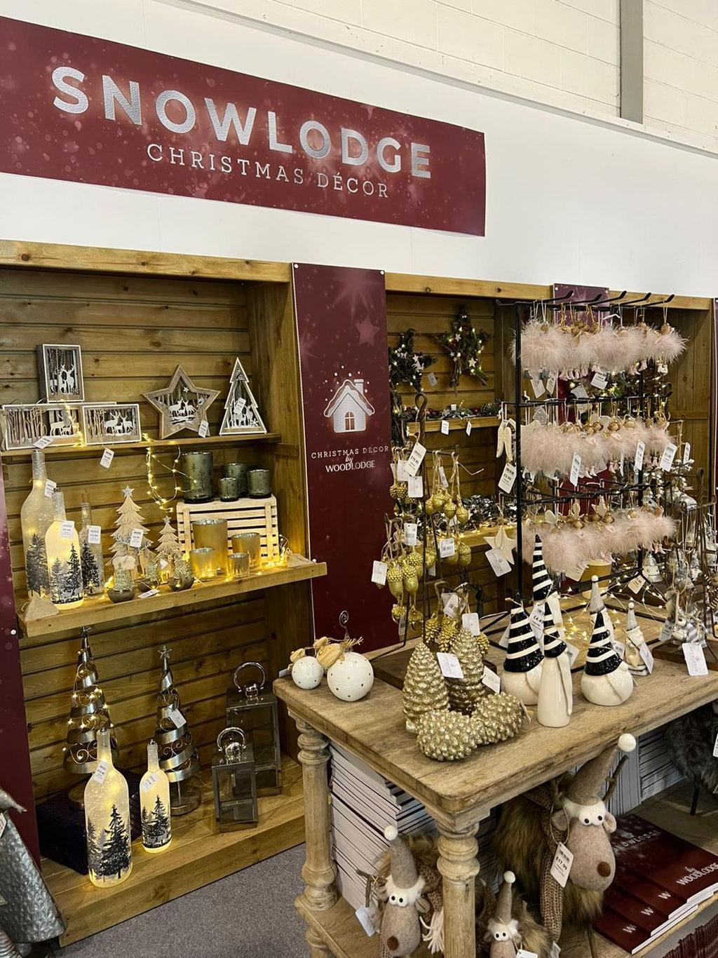 See the festive Snowlodge range at Harrogate Christmas & Gift Fair