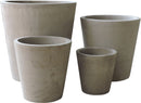 Altea Set Of 4 Pots Chocolate