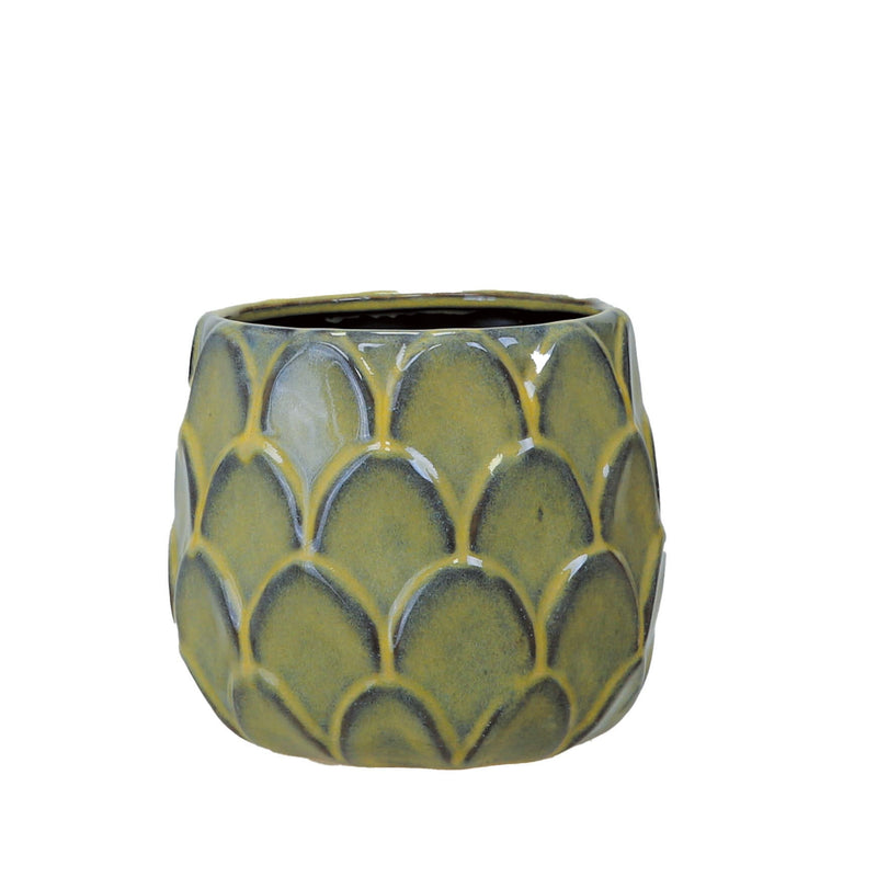 Artichoke Pot Green 16cm