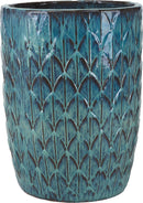 Avignon2 Blue Set Of 5 Pots