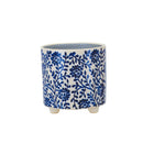 Blossom Pot Blue 14cm