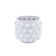 Cm White Bubble Pot Cover