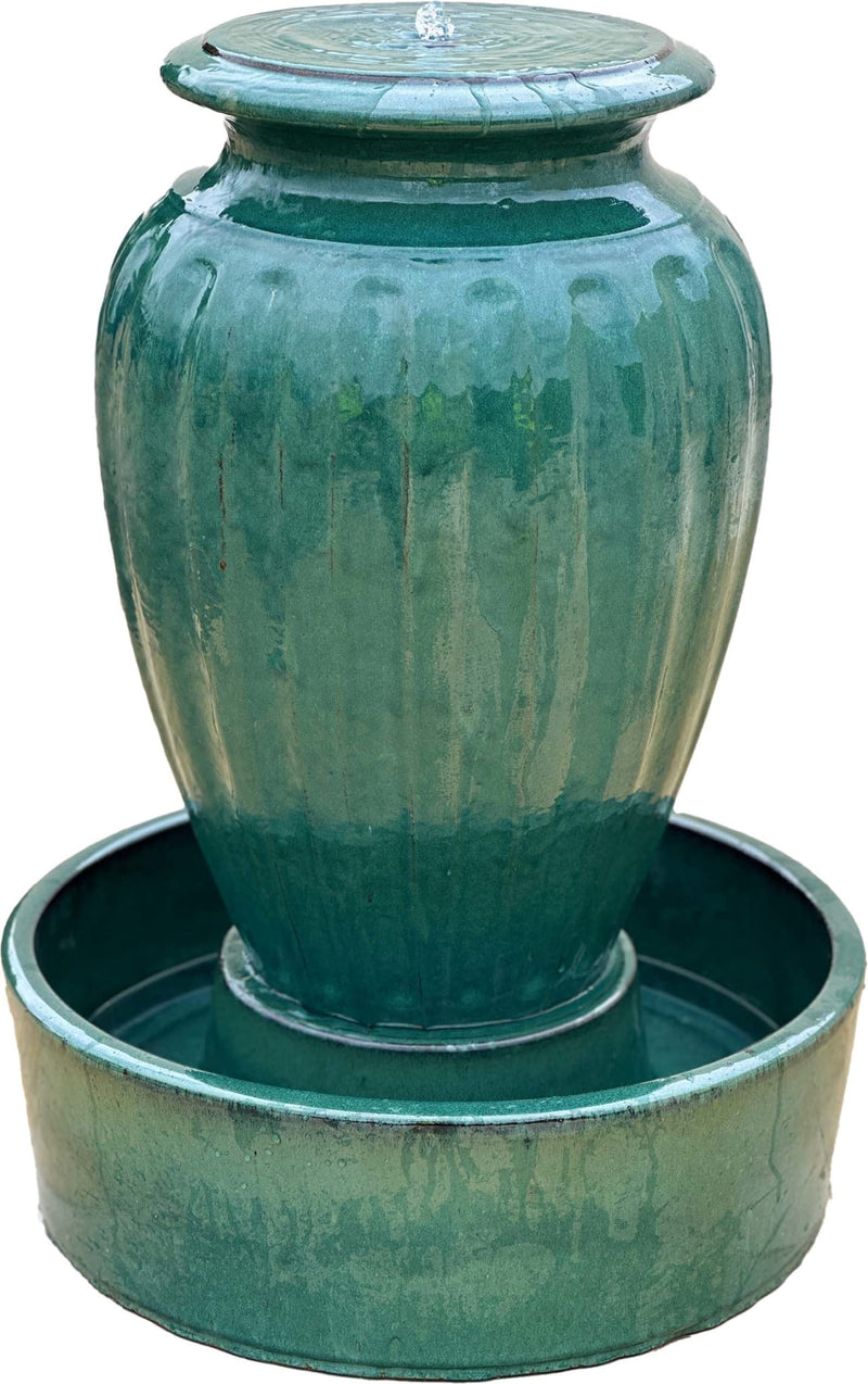 Camille Water Feature Green