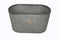 45cm Edison Oval Zinc Pot