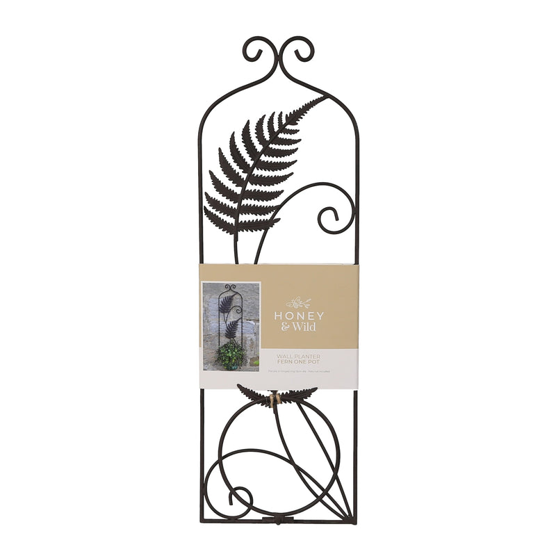 Fern Metal Wall Pot Holder