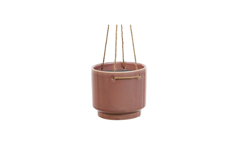 Isla Hanging Pot Pink 14cm