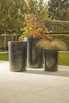 Margauxsl Black Set Of 3 Pots