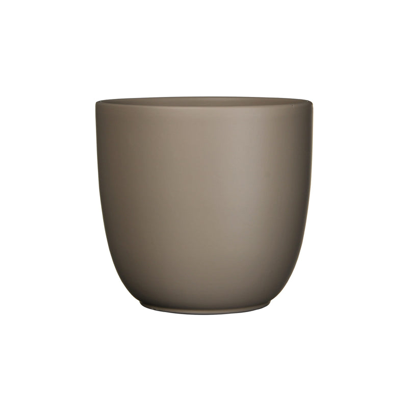 28cm Siena Pot Round Taupe