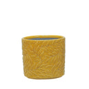 Sprig Pot Yellow 14cm